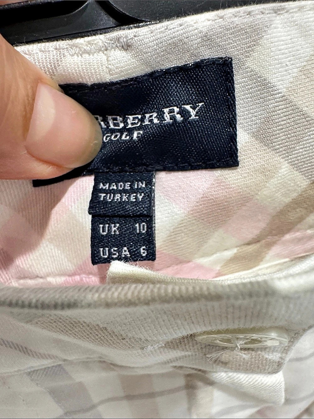 Burberry Women's Plaid Capris US 6 - Picture 5 of 8